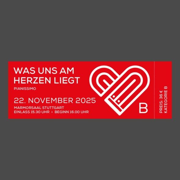 Ticket 16 Uhr, Platzkategorie B